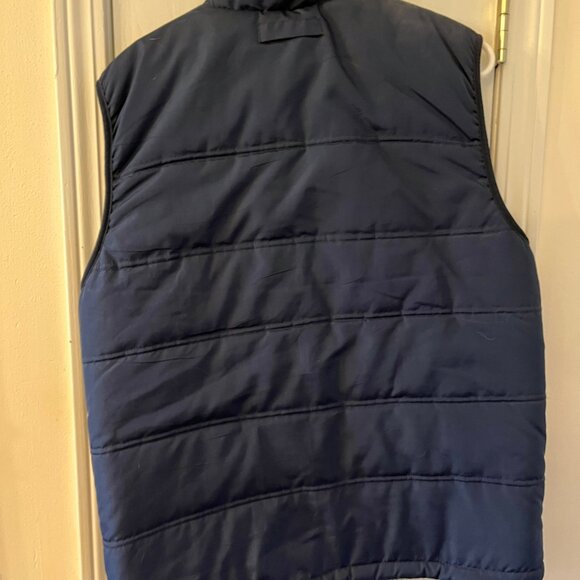 Mens Fleece Lined Vest Large - Picture 2 of 2